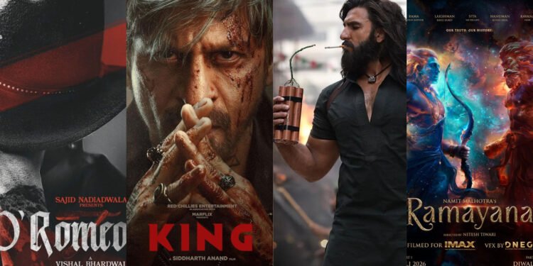 This Line-Up Is Unreal – From Ramayana to O Romeo, King to Dhurandhar Part II : Indian Films 2026 Are Built Different