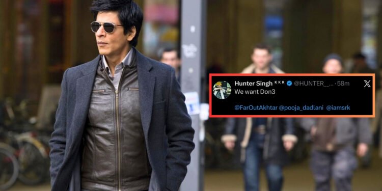 Shah Rukh Khan in DON 3